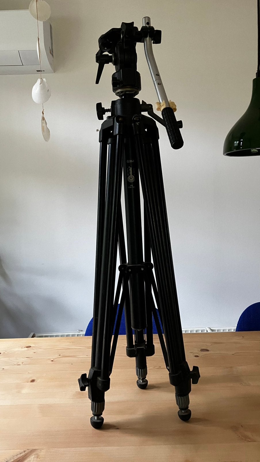 Statief Manfrotto # 136, Gebruikt, 150 tot 175 cm, Met handvat, Manfrotto