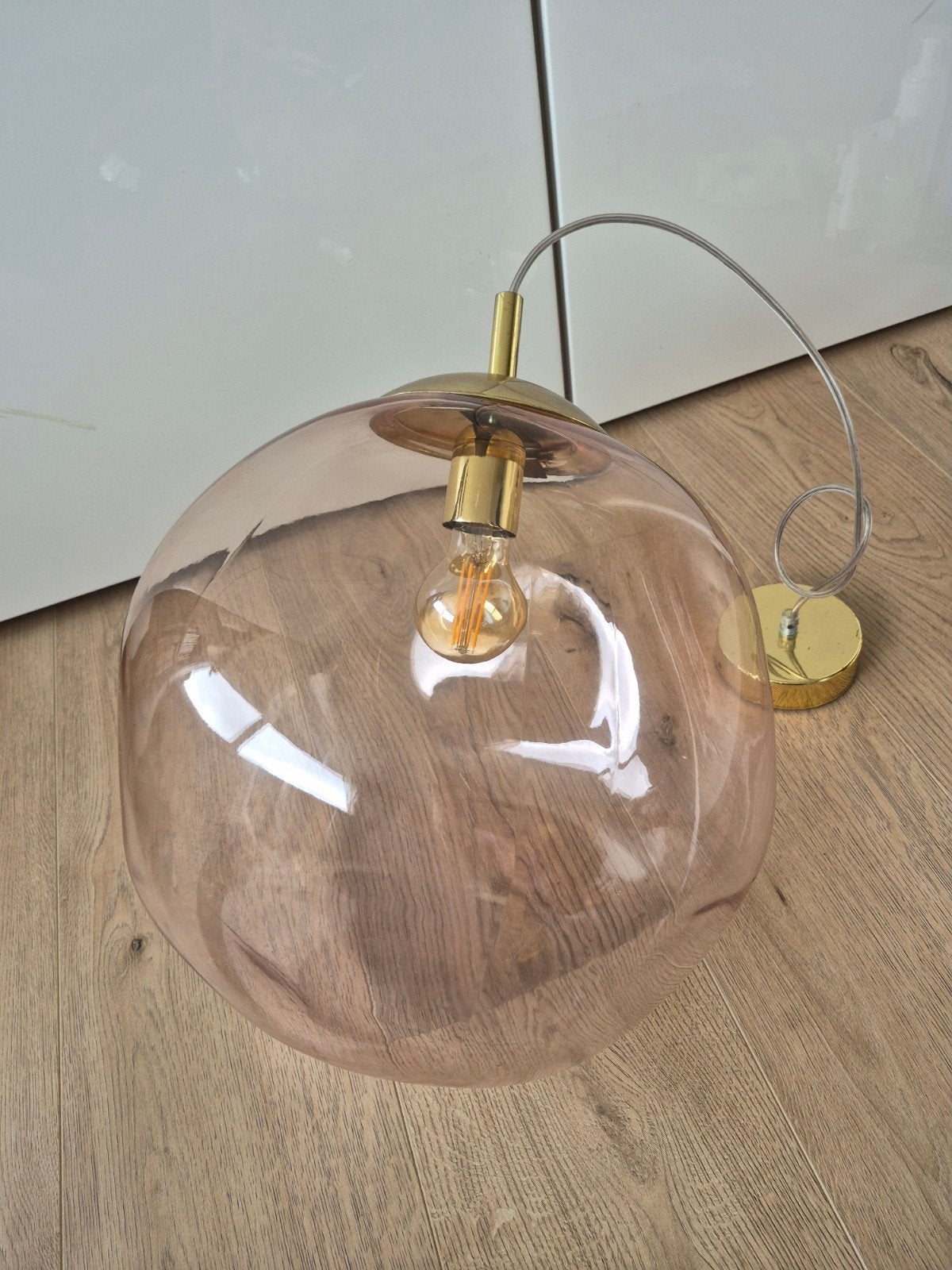 SOL amber I 4261 TK Lighting hanglamp, Huis en Inrichting, Ophalen, Modern, Scandinavisch, E27 (groot), Zo goed als nieuw