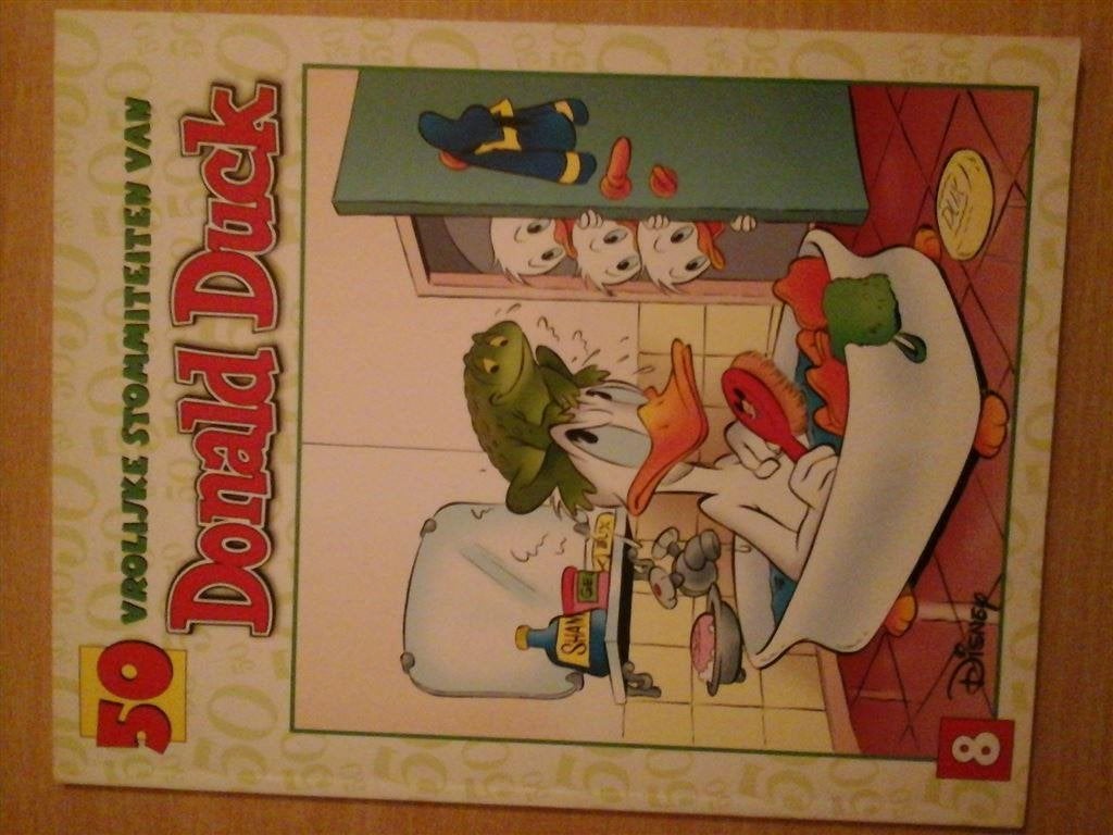 ns1-50 reeks-donald duck, dagobert, gijs gans, katrien, Boeken, Stripboeken, Eén stripboek, Ophalen of Verzenden, Zo goed als nieuw