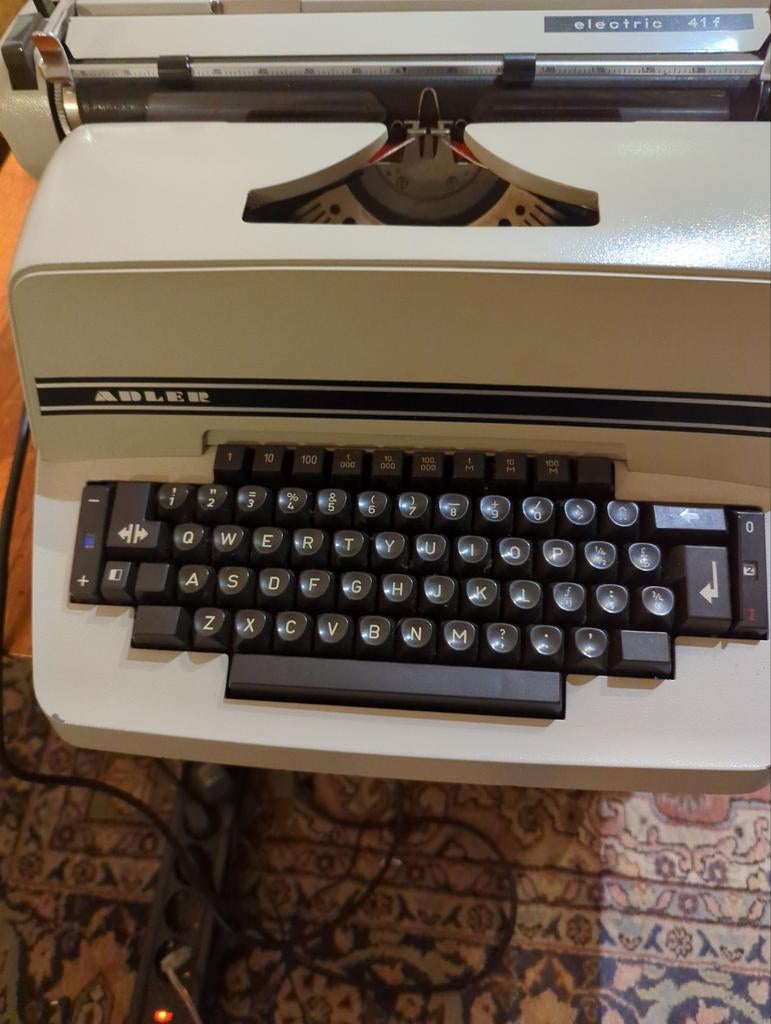 Adler electric 41 F, Ophalen, Gebruikt