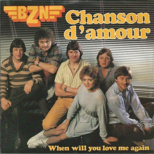 BZN - Chanson D' Amour (Single), Cd's en Dvd's, Gebruikt, 7 inch, Pop, Fotohoes