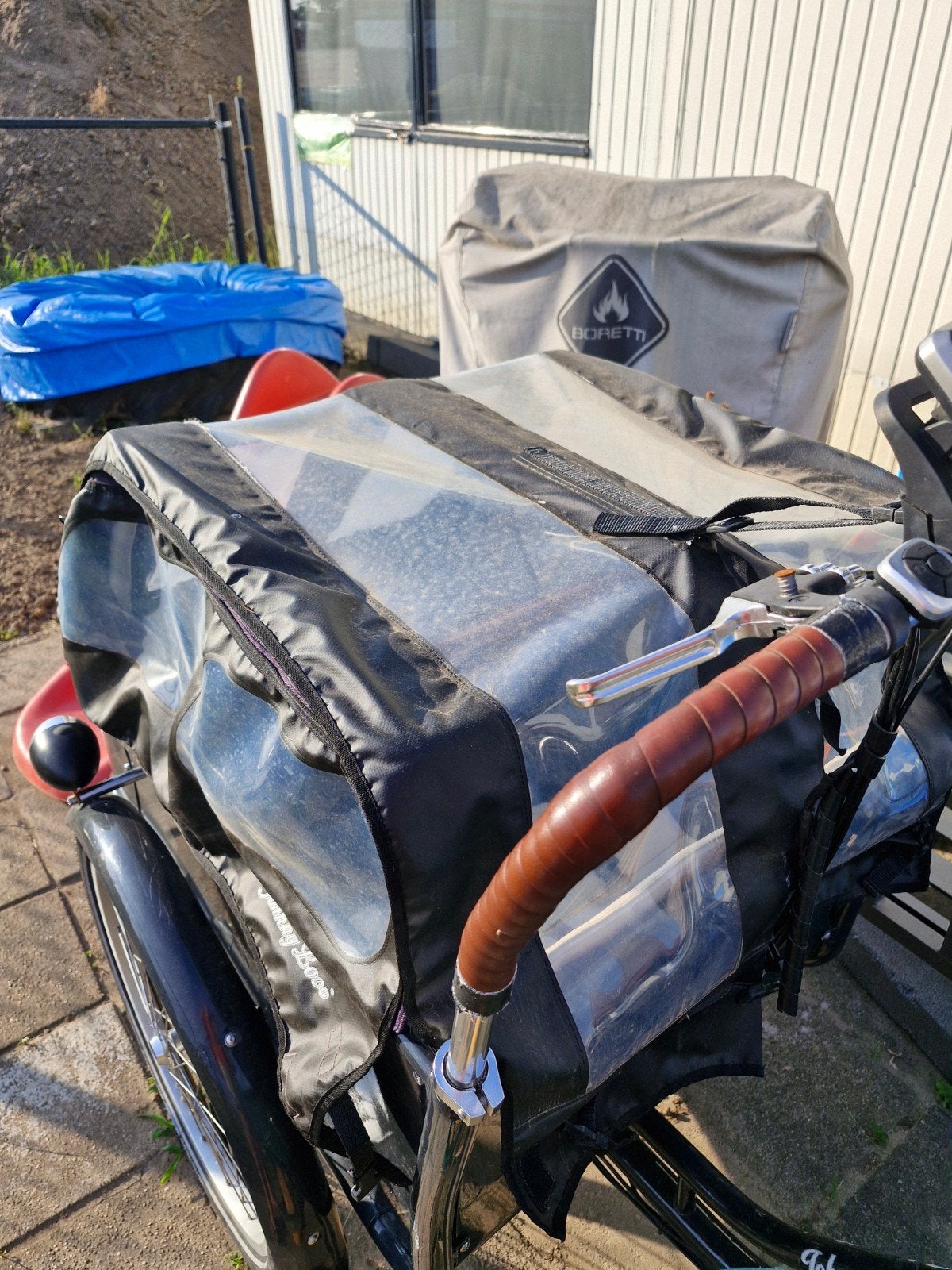 Johnny Loco Bakfiets, Gebruikt, Huif, Ophalen of Verzenden, 2 kinderen
