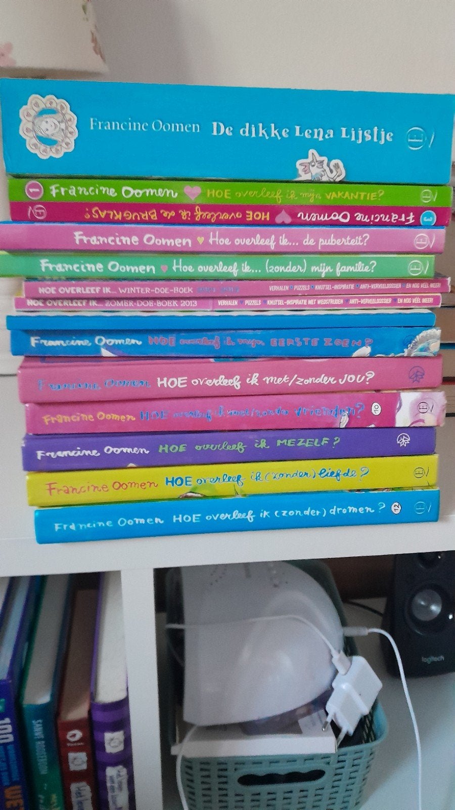 Grote collectie Francine Oomen Hoe overleef ik... boeken, Ophalen of Verzenden, Gelezen, Francine Oomen, Fictie