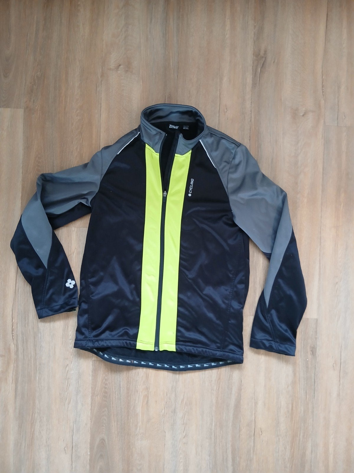 Crivit Fietskleding Set: Shirt en Jasje Maat M, Gebruikt, Ophalen of Verzenden, Crivit, Bovenkleding