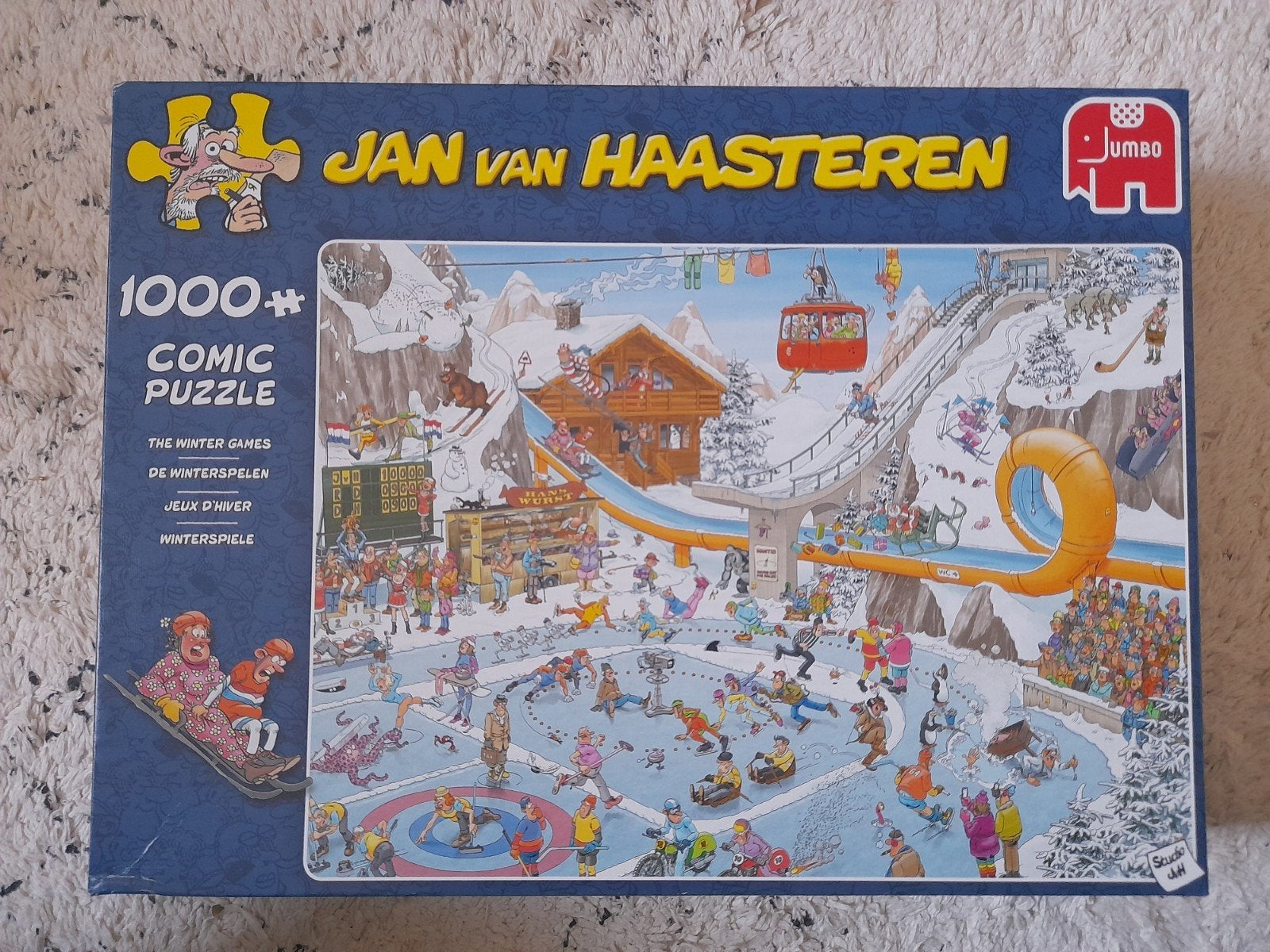 Jan van Haasteren - De Winterspelen 1000 stukjes