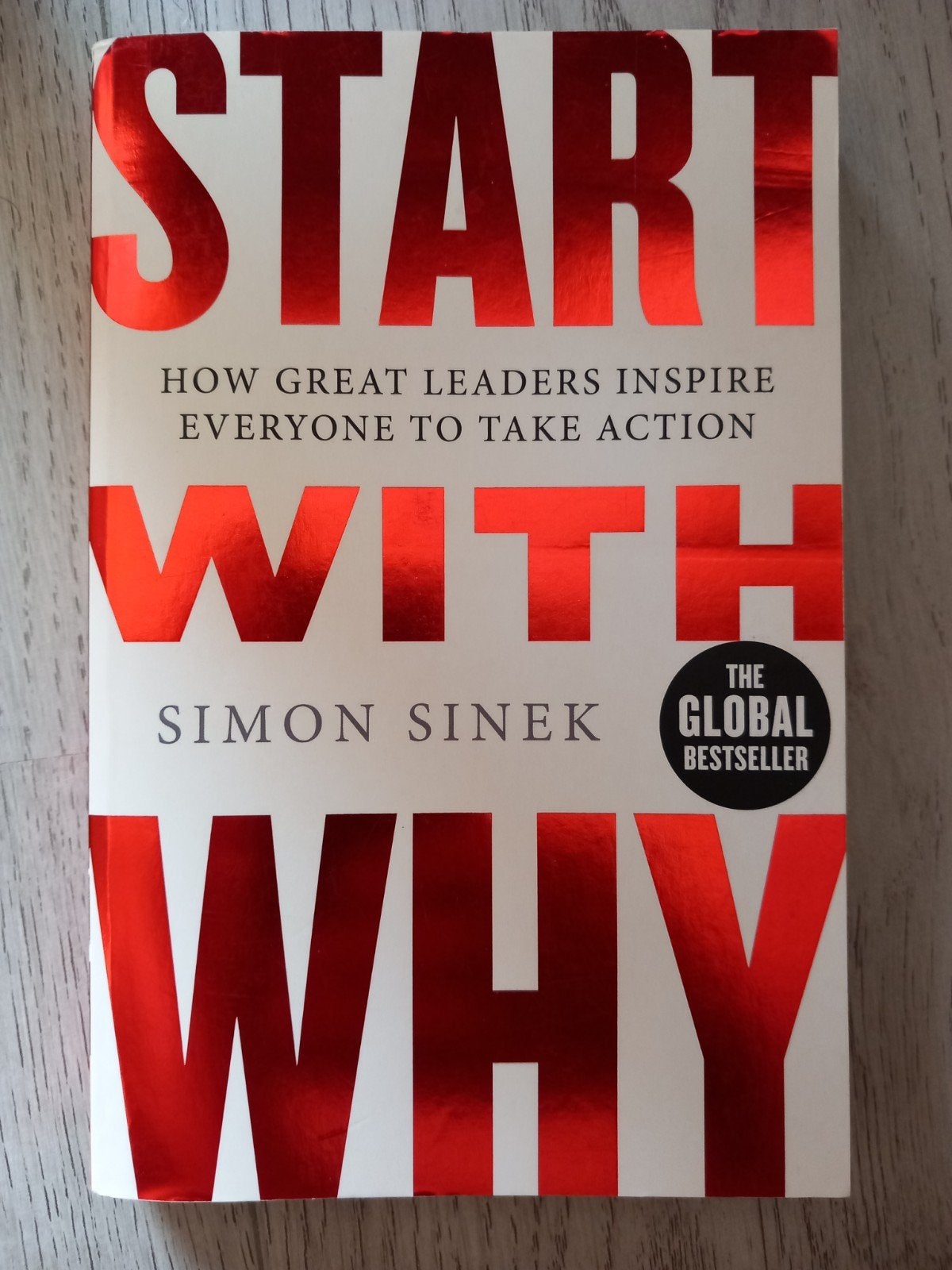 Start With Why - Simon Sinek (Engelstalig), Ophalen of Verzenden, Gelezen, Simon Sinek