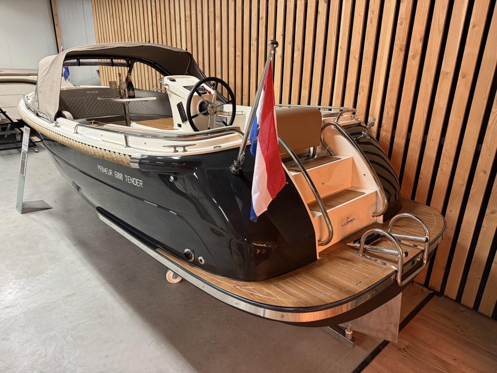 NwStaat! PRIMEUR 600 '33PK VETUS' KOELKST OPTIES 120uur Bj21, Tender, Rondzit, Diesel, 0 cm
