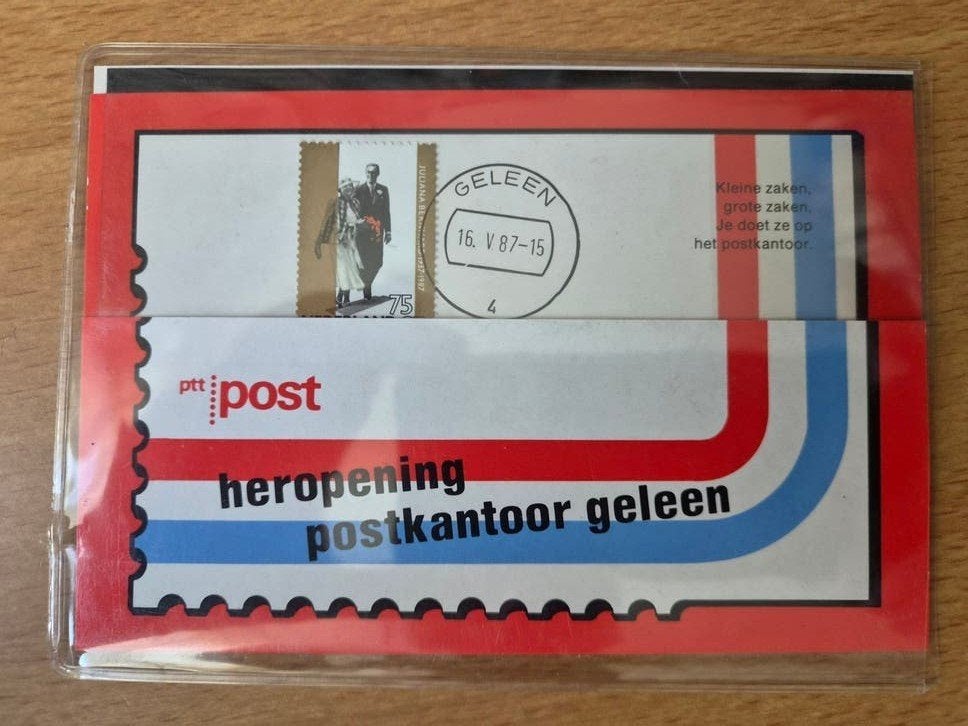 Nederland postzegelmapje, Ophalen of Verzenden