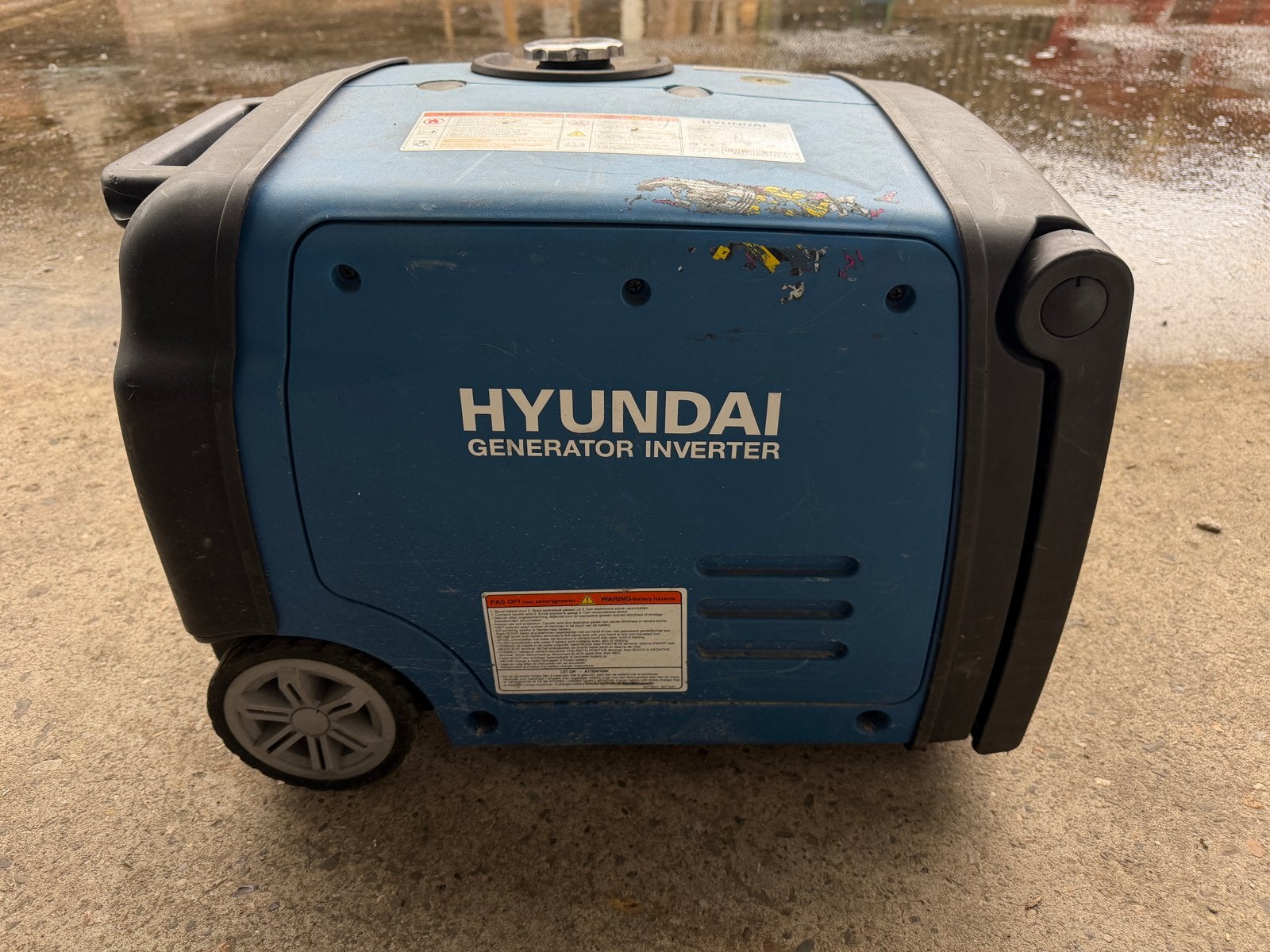 Hyundai Inverter Aggregaat/Generator 3200W, Ophalen, Gebruikt