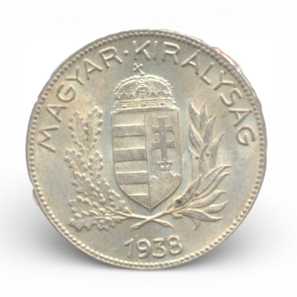 Hongarije 1 Pengö 1938, Ophalen of Verzenden, Hongarije, Losse munt