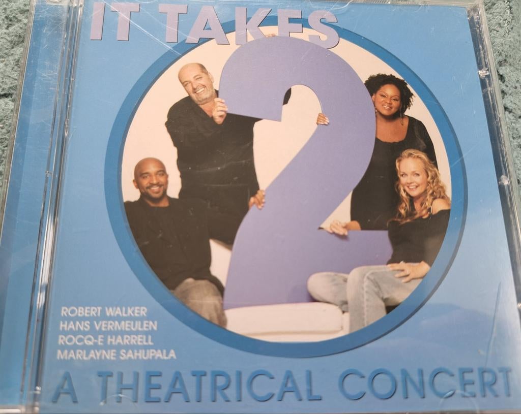 CD It takes 2 A theatrical Concert Live Hans Vermeulen, Ophalen of Verzenden, Zo goed als nieuw