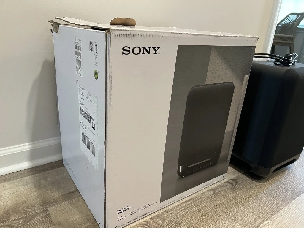 Sony Subwoofer SA-SW5 (nieuw staat), 150 watt of meer, Subwoofer, Ophalen of Verzenden, Zo goed als nieuw