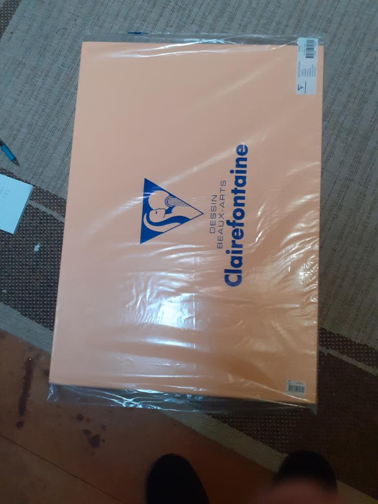 Pak  merk   tekenpapier, Ophalen, Nieuw