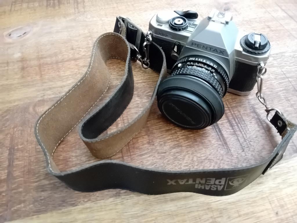 PENTAX MG + accessoires, Audio, Tv en Foto, Fotocamera's Analoog, Gebruikt, Spiegelreflex, Pentax, Ophalen of Verzenden