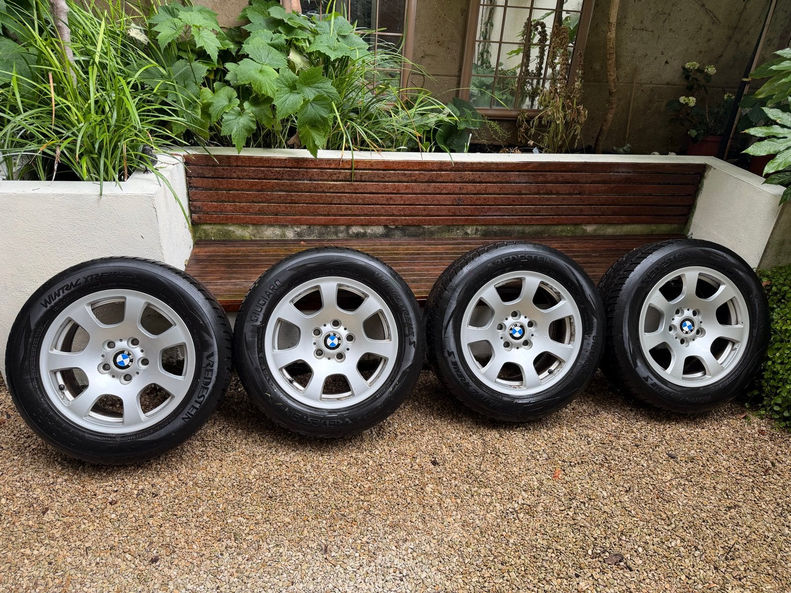 BMW E60 E61 Velgen Vredestein Wintrac Xtreme S Winterbanden, Ophalen, Gebruikt, 16 inch, Banden en Velgen