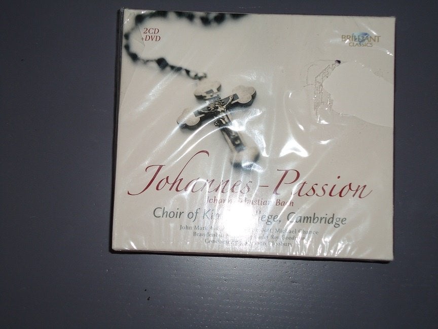 johannes passion j.s. bach album 2 cd en 1 dvd nieuw, Overige typen, Ophalen of Verzenden, Nieuw in verpakking, Inclusief doosje