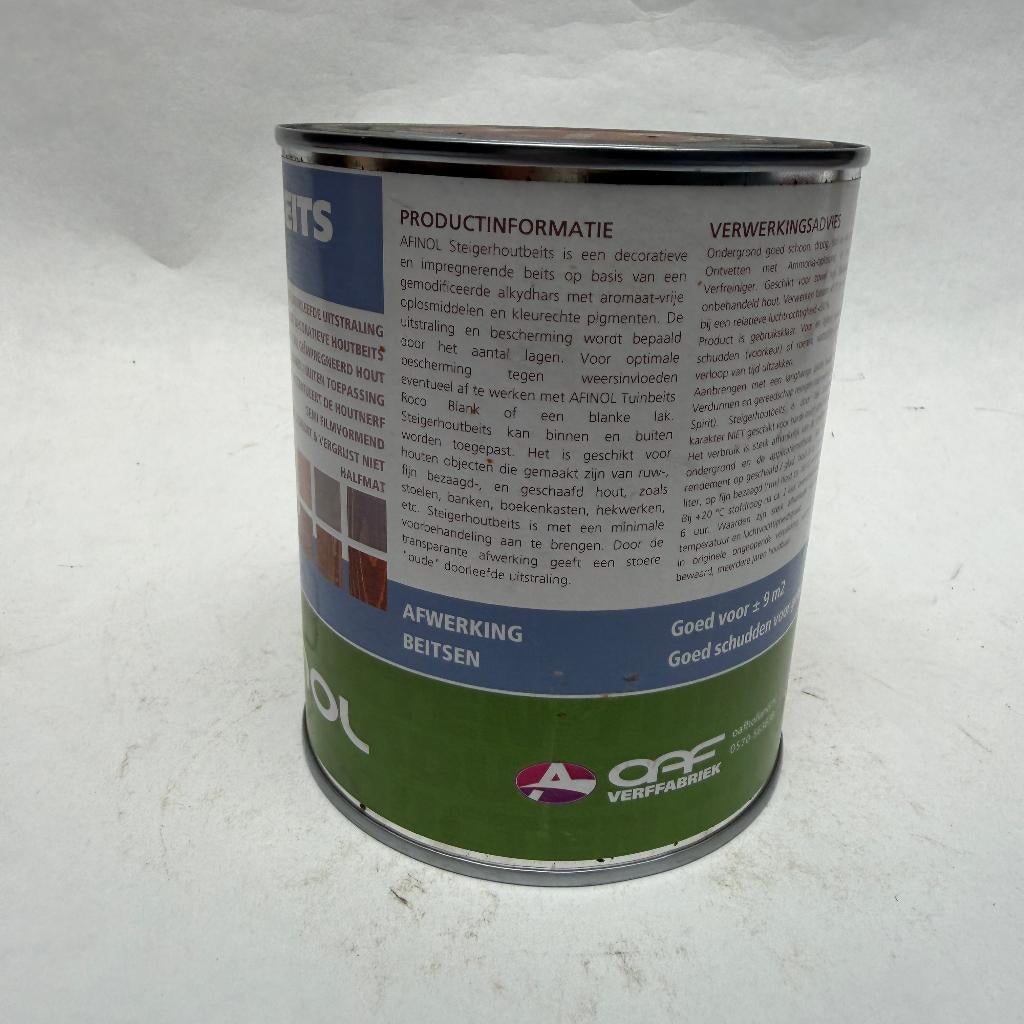 Afinol Steigerhoutbeits Hout Beits Lak Vintage Wash 750ml, Overige kleuren, Nieuw, Beits, Afinol