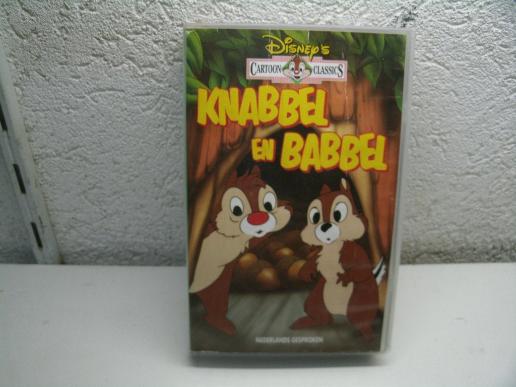 vhs 98a knabbel en babbel classic ned gespr, Cd's en Dvd's, VHS | Kinderen en Jeugd, Alle leeftijden, Ophalen of Verzenden, Gebruikt