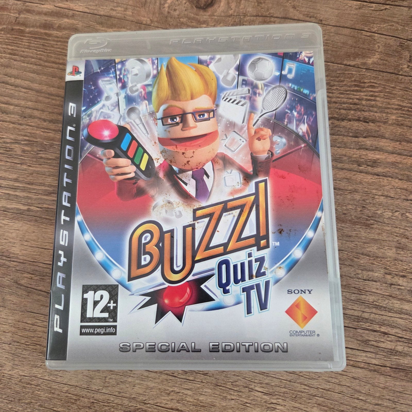 Buzz! Quiz TV Special Edition PS3 - Quizgame, Gebruikt, Overige genres, Ophalen of Verzenden, Eén computer
