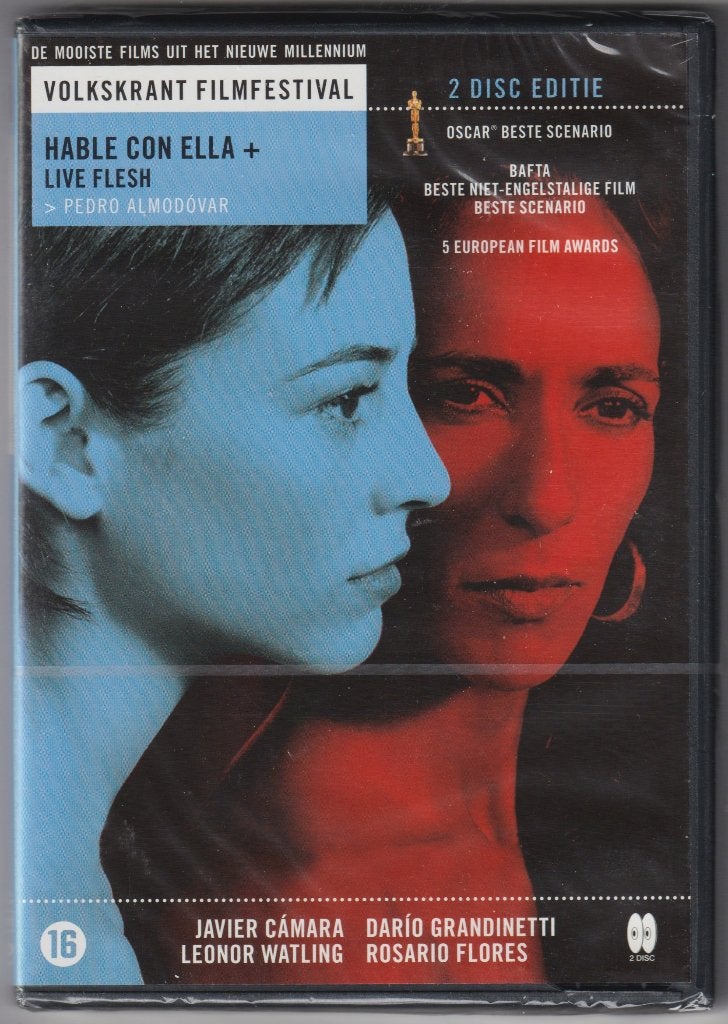 Hable Con Ella + Live Flesh ( Pedro Almodovar )(2DVD), Cd's en Dvd's, Overige gebieden, Verzenden, Alle leeftijden, Nederlands
