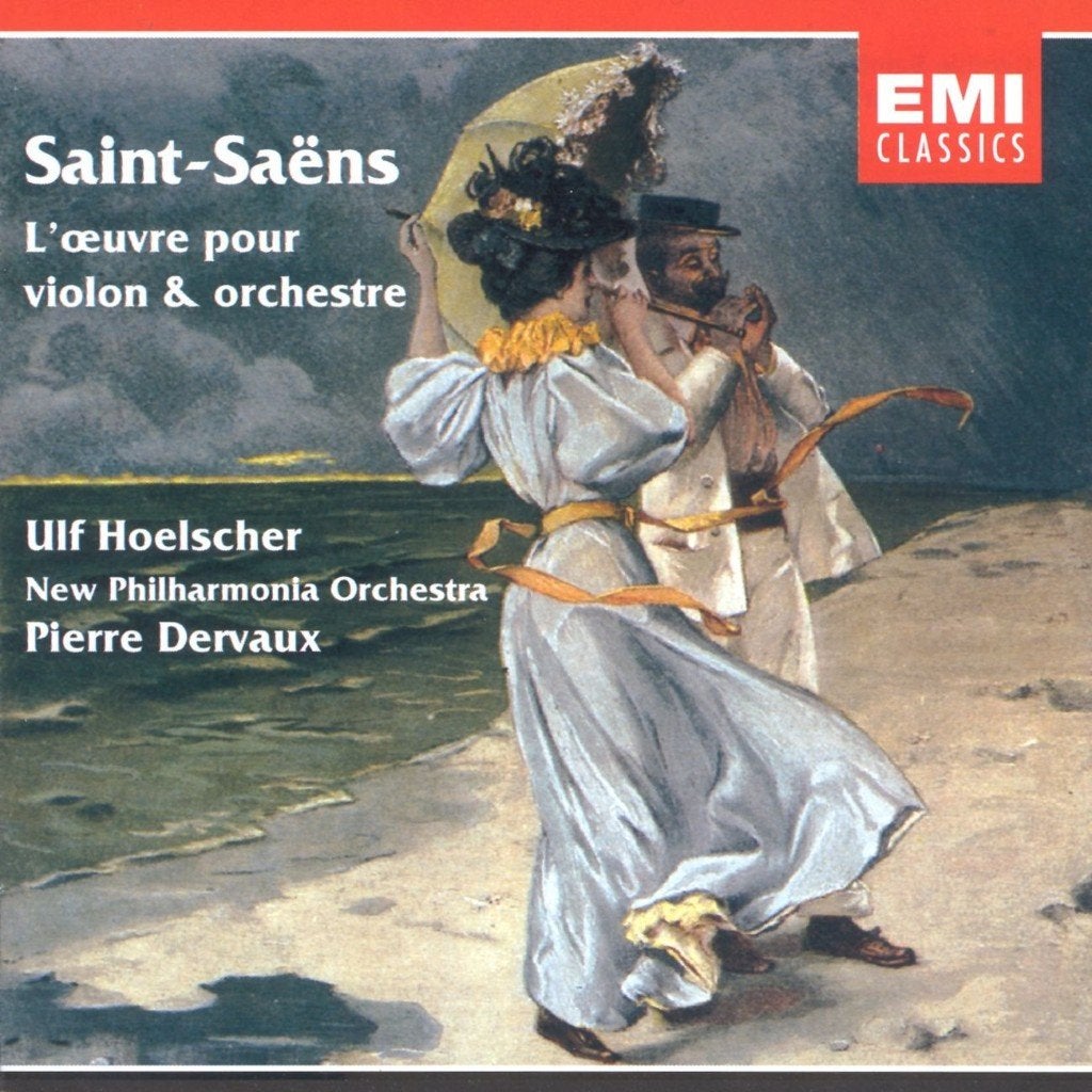 saint saens l oeuvre por violin & orchestre, Verzenden, Romantiek, Zo goed als nieuw, Orkest of Ballet