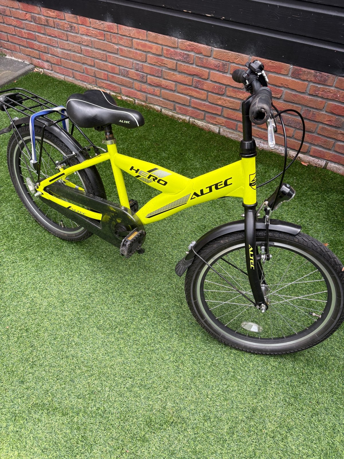 Mooie Hero kinderfiets 21 inch - Zo goed als nieuw, Ophalen, Zo goed als nieuw, 20 inch of meer