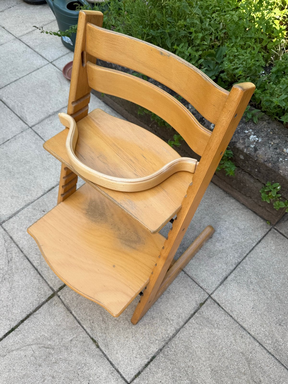Stokke Tripp Trapp meegroeistoel met beugel, Kinderen en Baby's, Kinderstoelen, Ophalen, Gebruikt, Meegroeistoel, Aanschuifbaar