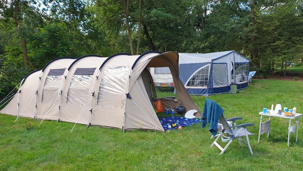 Tent Redwood Birch 4 TC (voorloper 310 tc 340 tc), Caravans en Kamperen, Tenten, Ophalen, Zo goed als nieuw, Tot en met 4