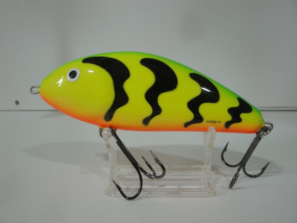 Salmo Fatso 14s, Watersport en Boten, Hengelsport | Roofvissen, Ophalen of Verzenden, Zo goed als nieuw, Overige typen