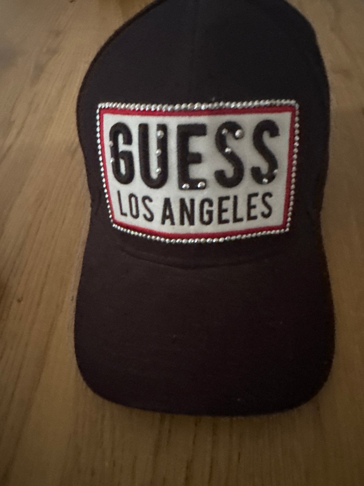 Guess Pet Zwart met Glitter Logo, Ophalen of Verzenden, Zo goed als nieuw, One size fits all, Pet