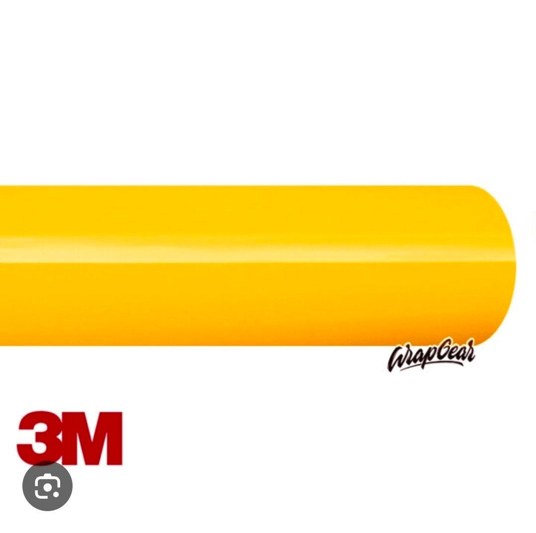 3M Wrap Folie Serie 2080 G25 GLOSS Zonnebloem Geel 23 Meter, Auto diversen, Ophalen