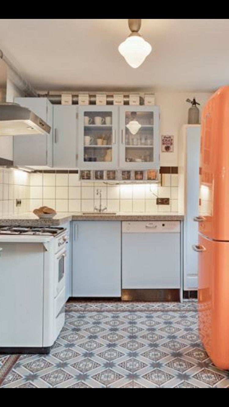 Bruynzeel Piet Zwart keukenkasten, Ophalen, Gebruikt, Blauw, Enkelwandige keuken