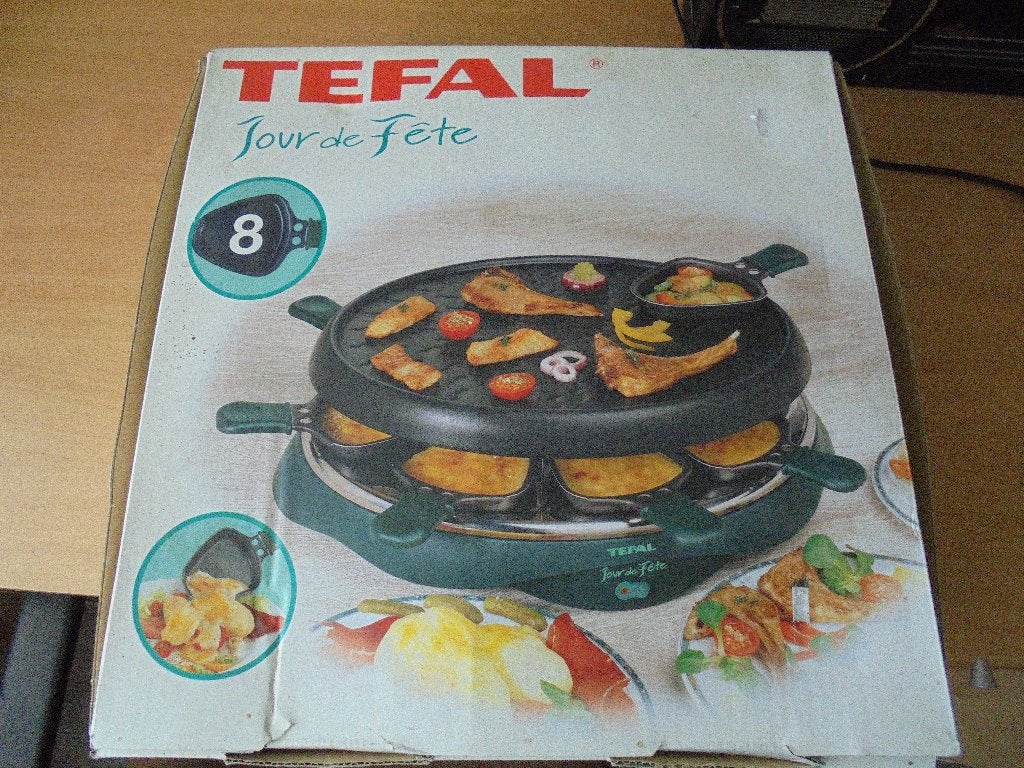 raclette grill, Ophalen of Verzenden, Zo goed als nieuw, 8 personen of meer