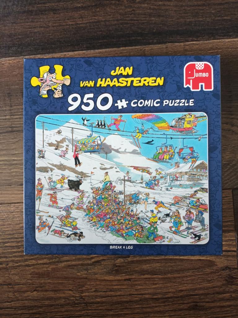 Jan van Haasteren puzzel 950 stukjes, Ophalen, 500 t/m 1500 stukjes, Zo goed als nieuw