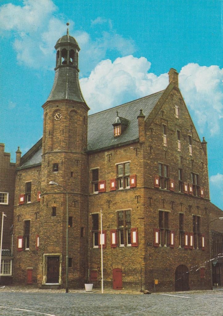 's HEERENBERG Stadhuis, Verzamelen, Verzenden, 1960 tot 1980, Ongelopen, Gelderland