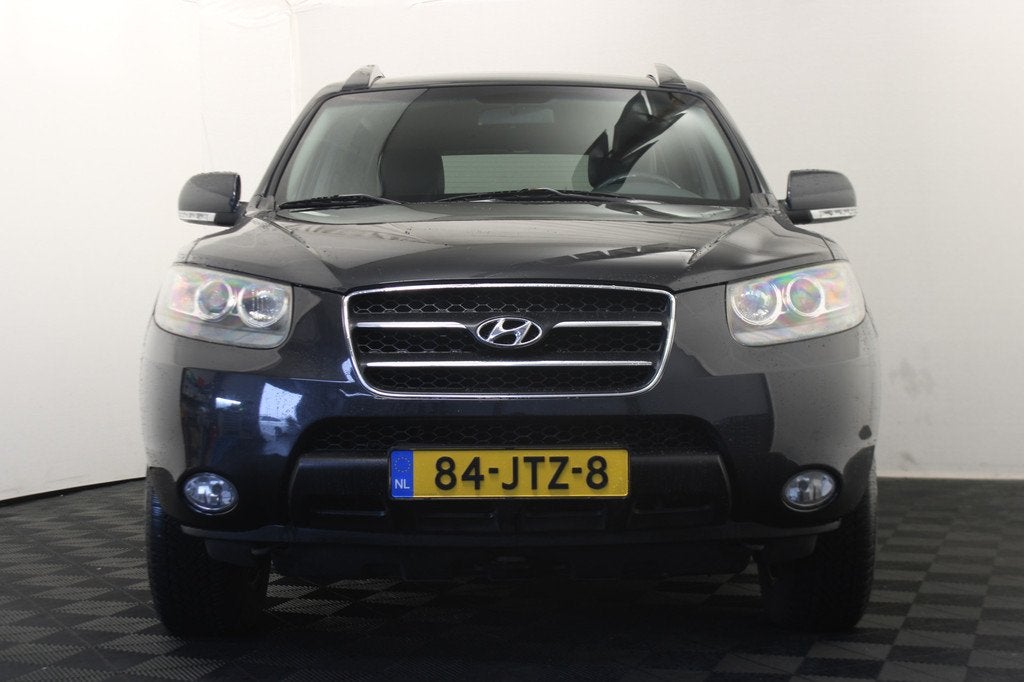 Hyundai Santa Fe 2.7i V6 Dynamic Black Premium (bj 2009), Voorwielaandrijving, Santa Fe, Gebruikt, Zwart