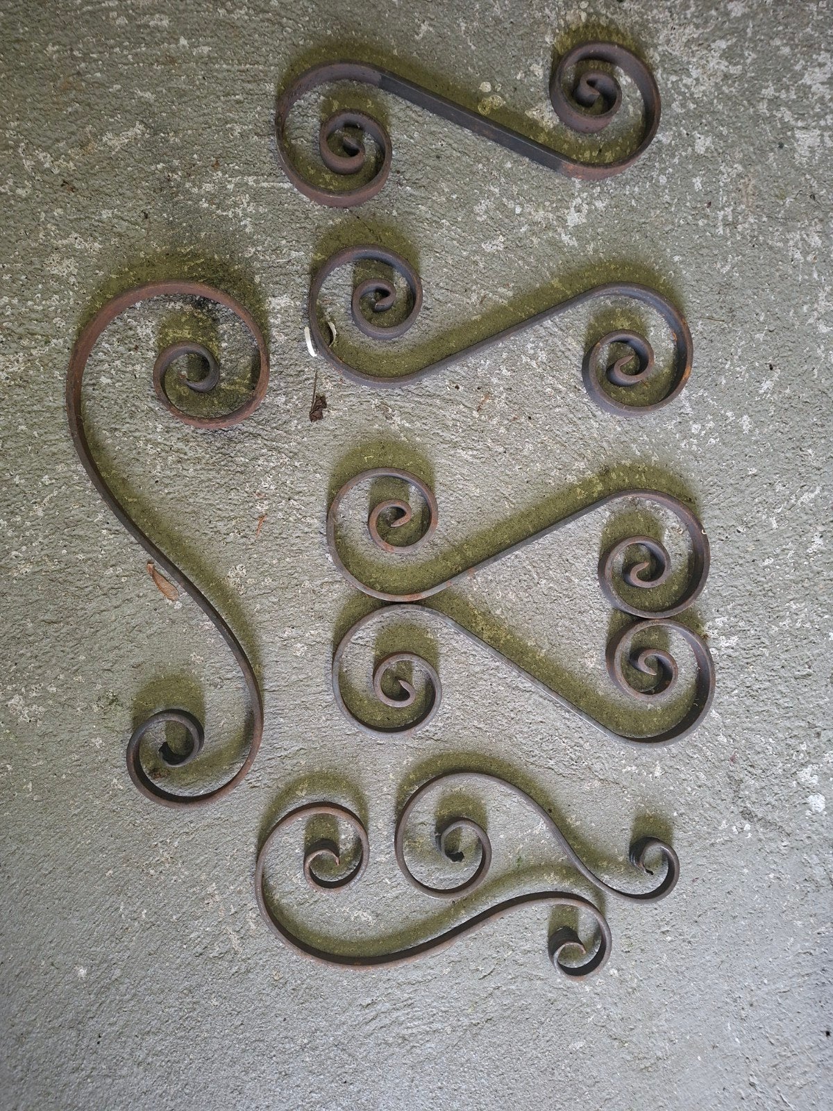 Smeedijzeren krullen voor decoratie of hekwerk, Ophalen of Verzenden