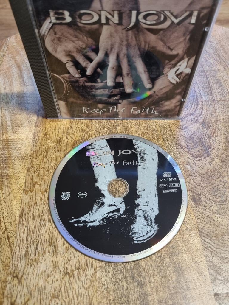 Cd Bon Jovi – Keep The Faith, Ophalen of Verzenden, Zo goed als nieuw, Poprock