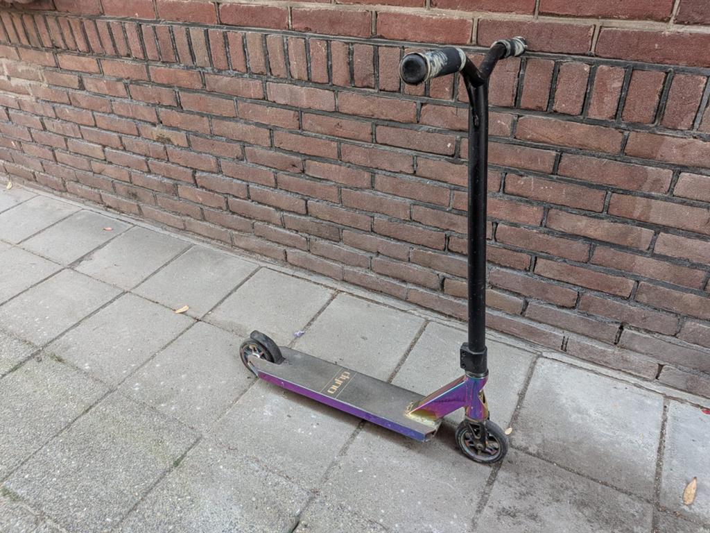 Stuntstep vokul Dyno - Gebruikt maar nog goed, Fietsen en Brommers, Ophalen, Gebruikt, Gewone step