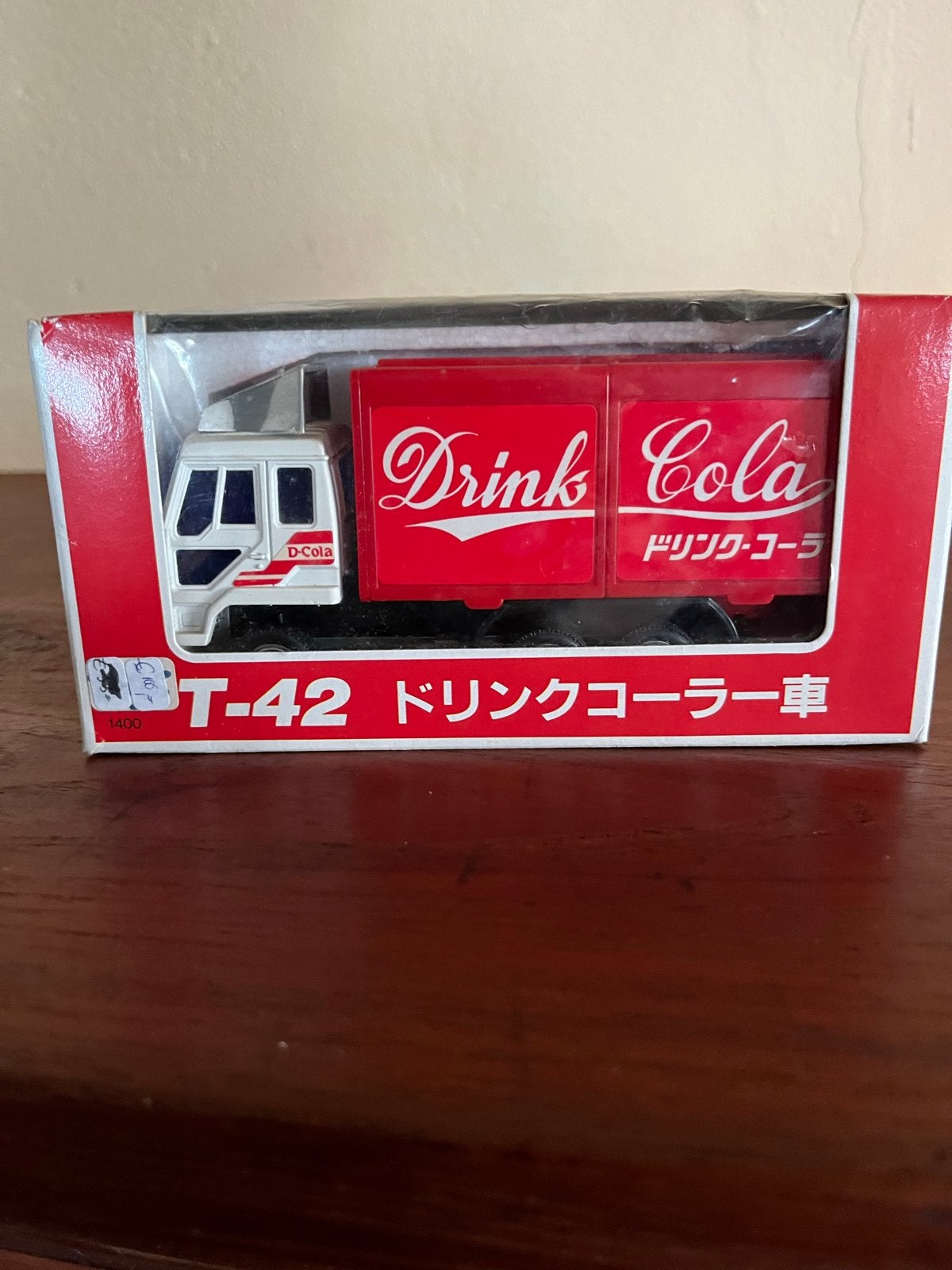 Zeldzame T-42 Drink Cola Truck 1:53 - Nieuw in verpakking, Ophalen of Verzenden, Nieuw