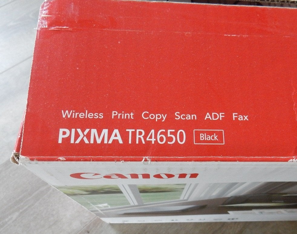 Nieuwe CANON PRINTER [PIXMA TR 4650] met kleine storing, Computers en Software, Printers, Ophalen, Printer, Canon