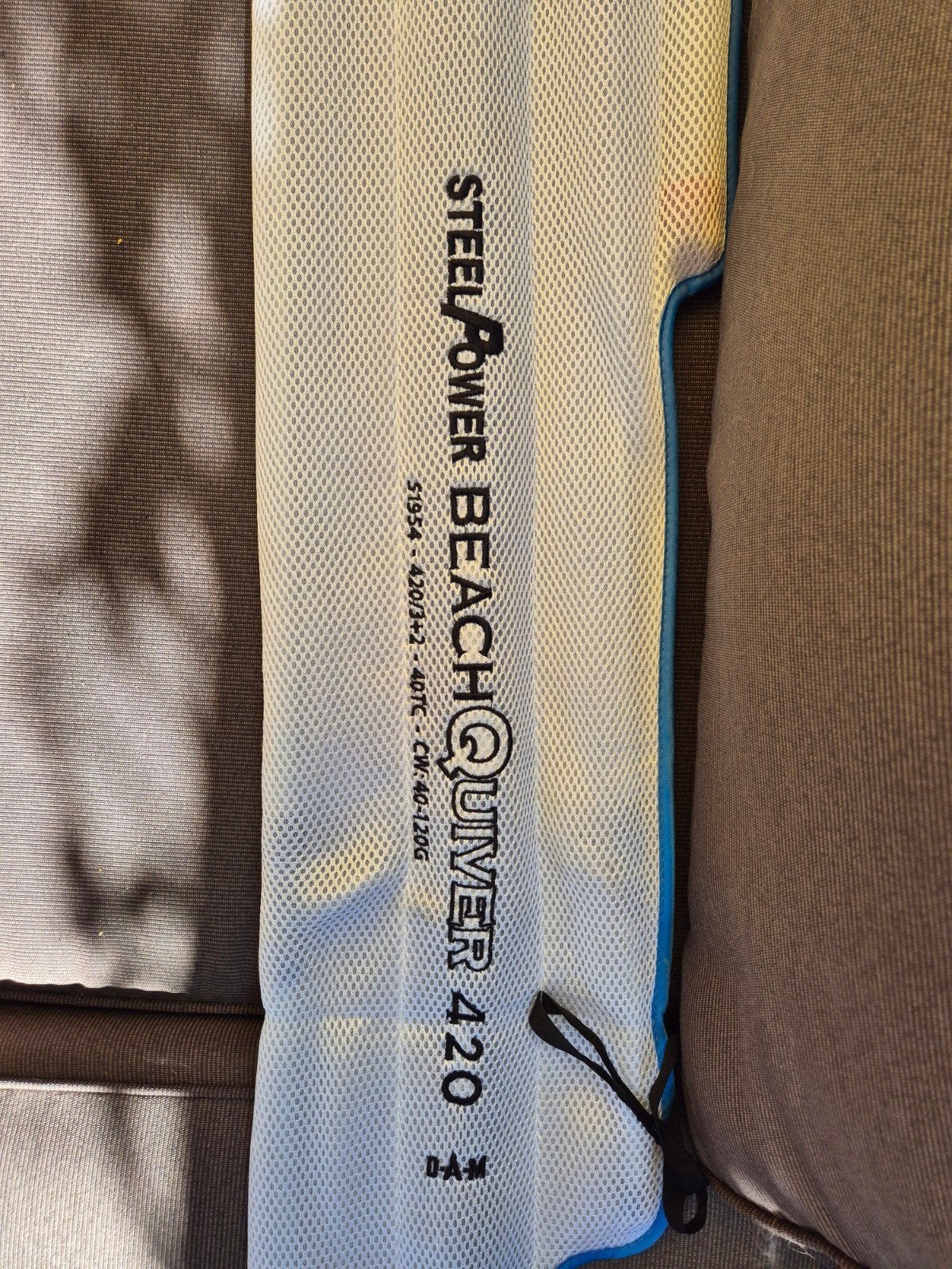 DAM SteelPower Beach Quiver 420  Strandhengel, Ophalen, Gebruikt