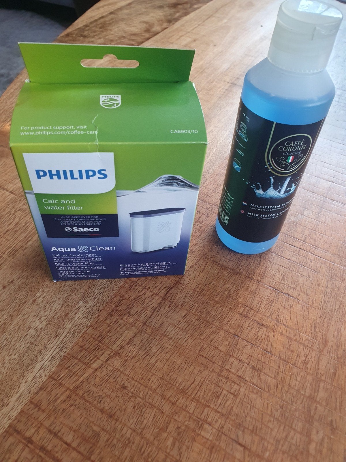 Philips saeco waterfilter en melksysteem  reiniger, Ophalen of Verzenden, Nieuw