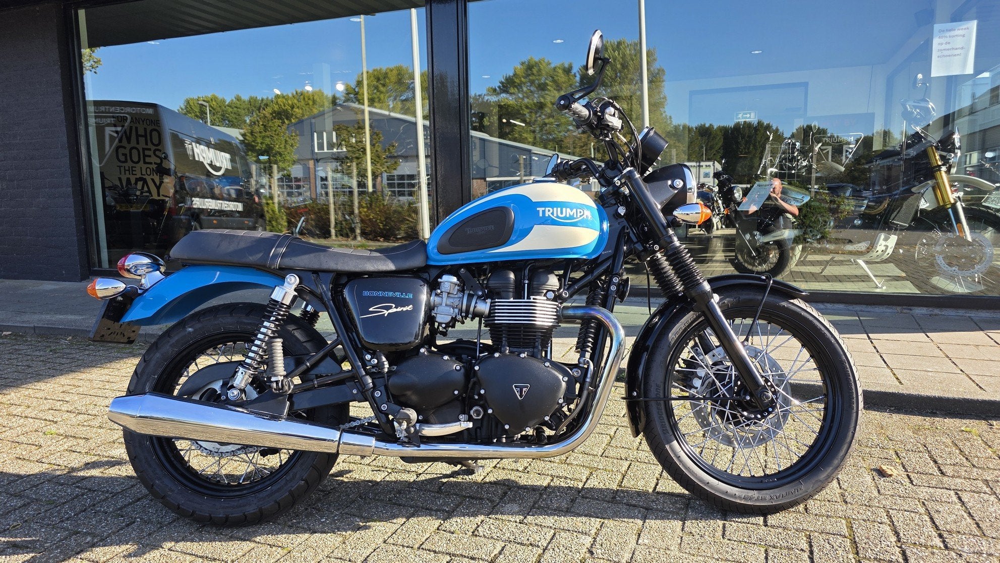 Triumph Bonneville T100 Spirit (bj 2015), Triumph Motocycles, Triumph.Benelux@triumph.co.uk, Meer dan 35 kW, Overig