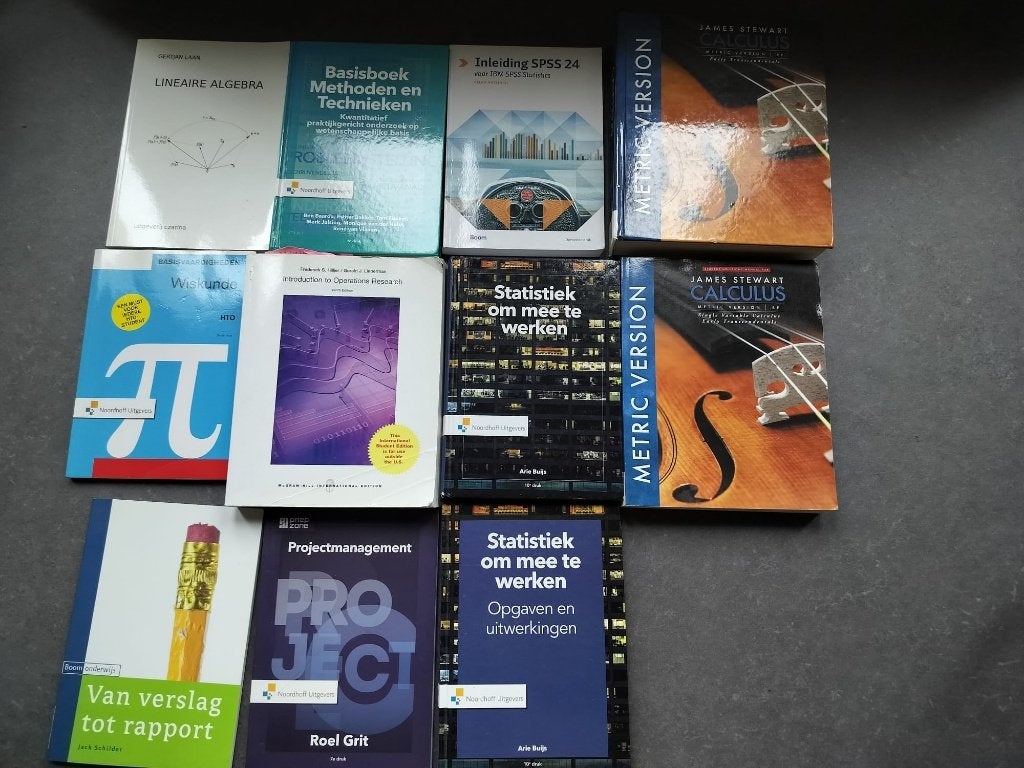 Schoolboeken Toegepaste Wiskunde HBO, Boeken, Schoolboeken, Gelezen, Wiskunde B, Overige niveaus, Ophalen