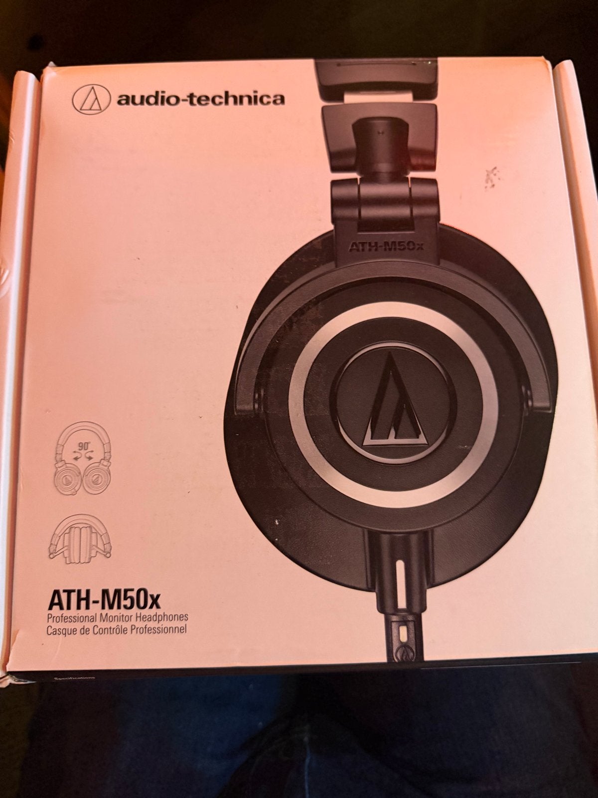 Audio-Technica ATH-M50x Professionele Monitor Hoofdtelefoon