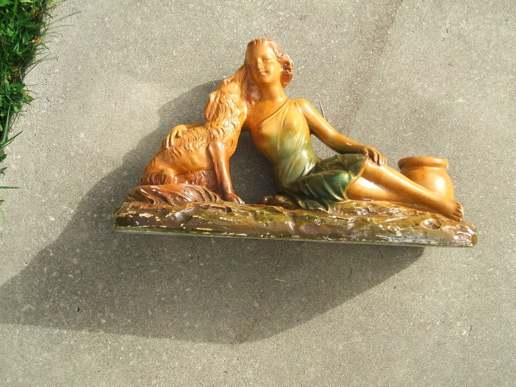 art deco beelden, Ophalen