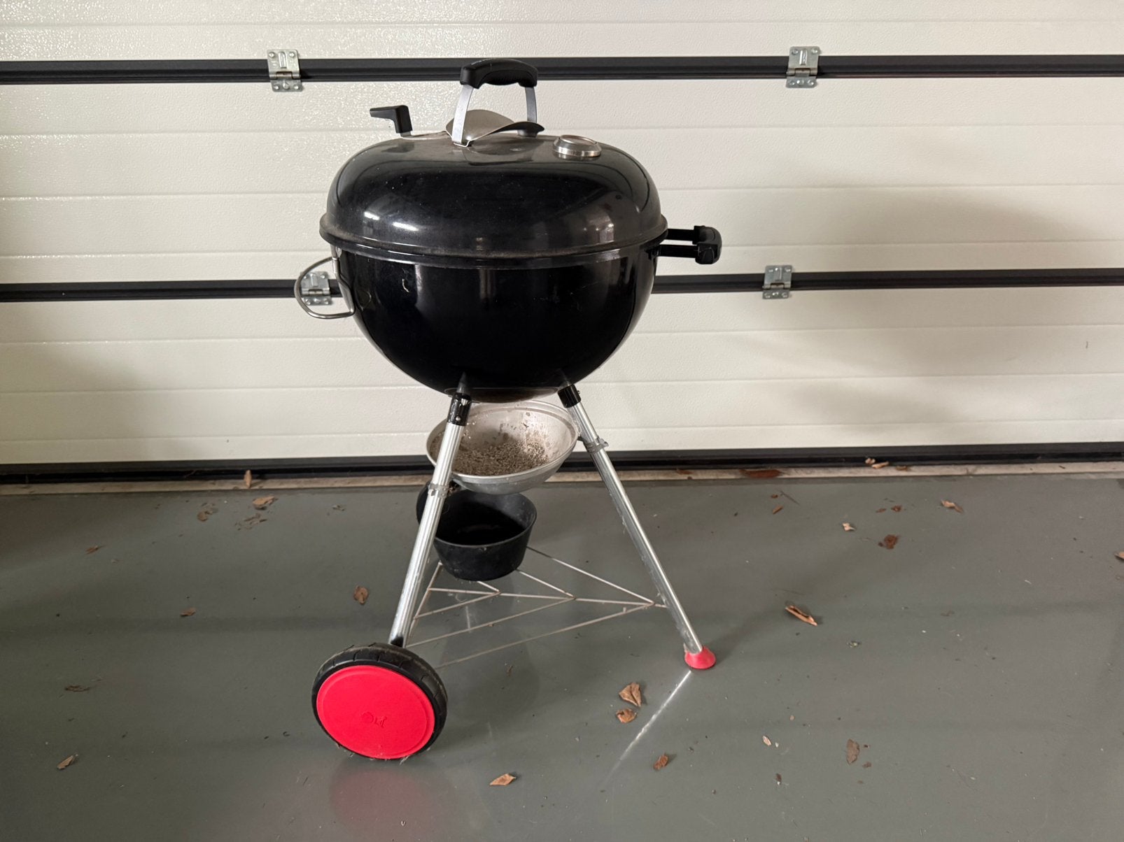 Weber Kettle Plus GBS 47cm met accessoires, Ophalen of Verzenden, Zo goed als nieuw, Weber barbecue, Met accessoires
