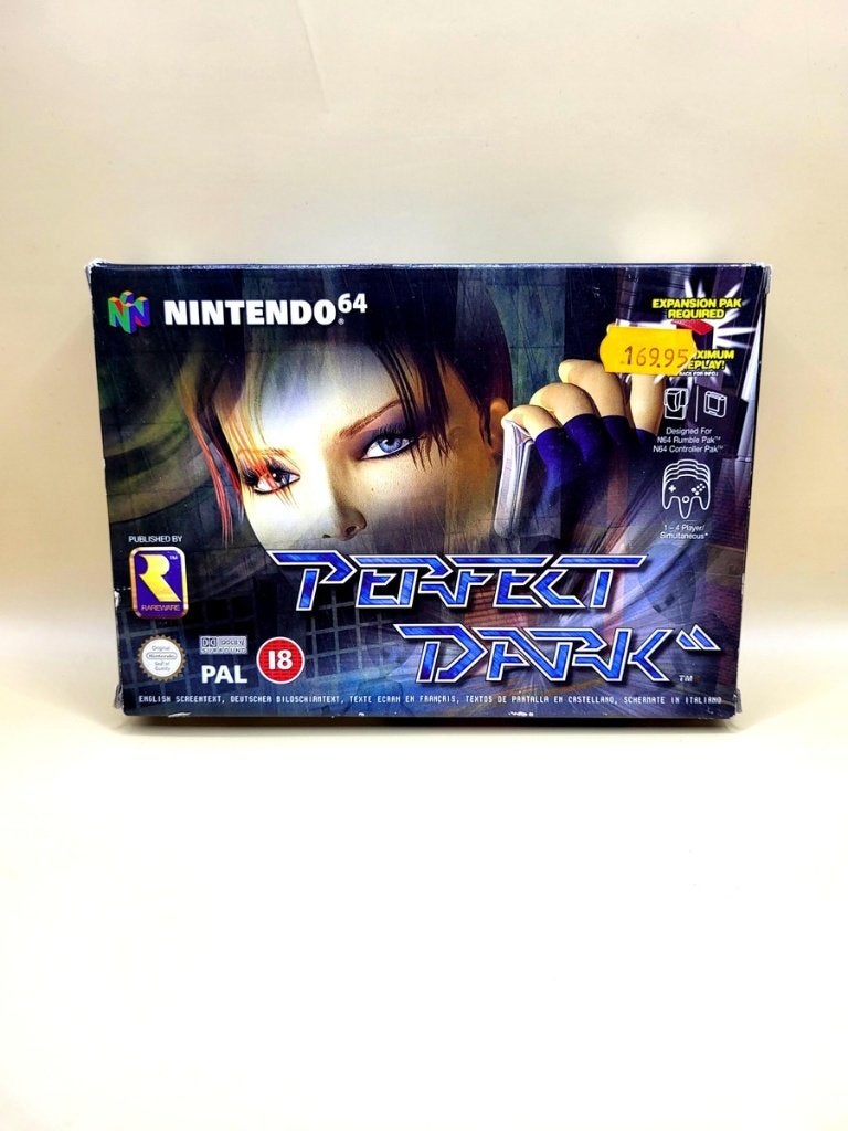 Perfect Dark Compleet Near Mint - Nintendo 64 - N64, Nintendo support, 1 speler, Eén computer, Ophalen of Verzenden