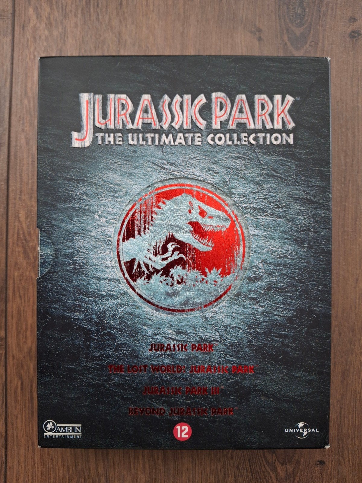 dvd box Jurassic park, Vanaf 12 jaar, Ophalen of Verzenden, Zo goed als nieuw